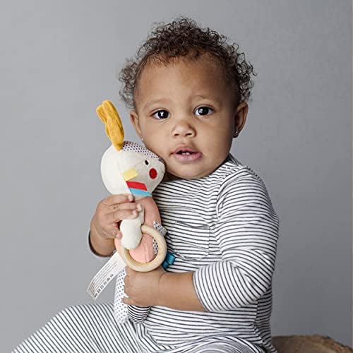 Petit Collage Organic Busy Bunny Activity Toy 1