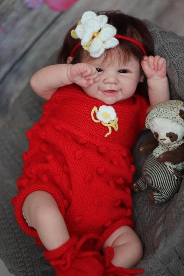 Angelbaby 19 Inch Realistic Newborn Girl Doll with Accessories