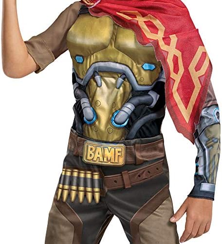 Overwatch McCree Costume for Kids Muscle Padded Jumpsuit