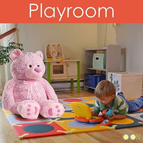 JOON 38 Inch Teddy Bear with Ribbon and Bow