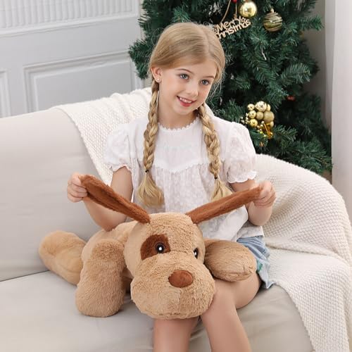 Gubuy 5lbs Dog Weighted Plush Toy 24in