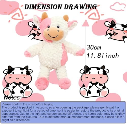 Cute 118 Cow Plush Toy - Soft Stuffed Animal for Kids