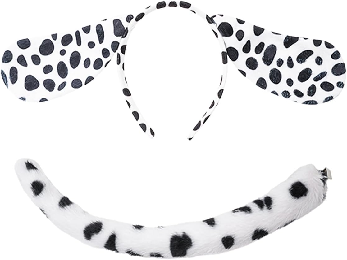 Z-Shop Dalmatian Costume Kids 101 Days School Outfit 1