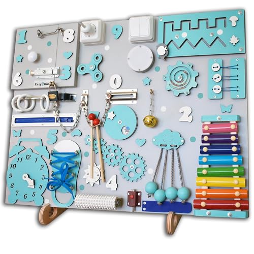 Montessori Busy Board for Toddlers and Adults