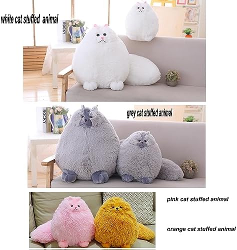 Winsterch Gray Plush Cat Stuffed Animal Toy 10 Inches
