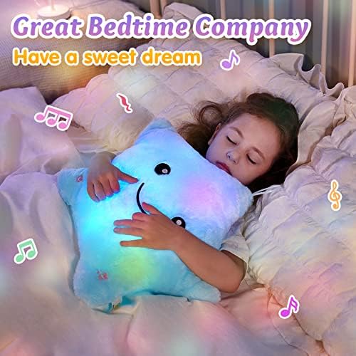 BSTAOFY 13 LED Musical Glow Star Stuffed Animal Toy