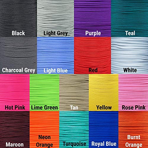 BGTV BubbasGarageTv Large Heavy Duty Paracord Zipper Pulls