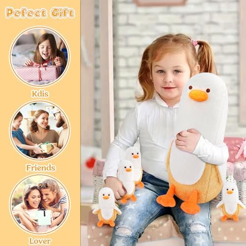 Auspicious Beginning Banana Duck Plush Family Set