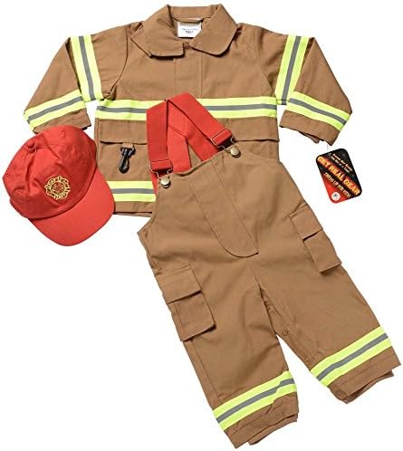 Aeromax Jr Fire Fighter Suit Tan 18 Months