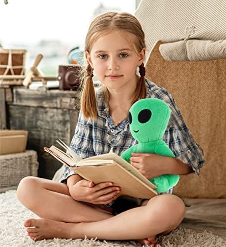 DolliBu Green Alien Plush Toy 6 Inches