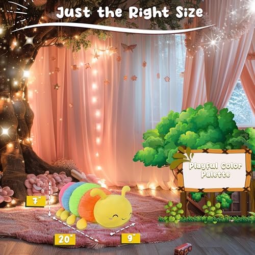 Forest Twelfth 20 Soft Caterpillar Plush Toy