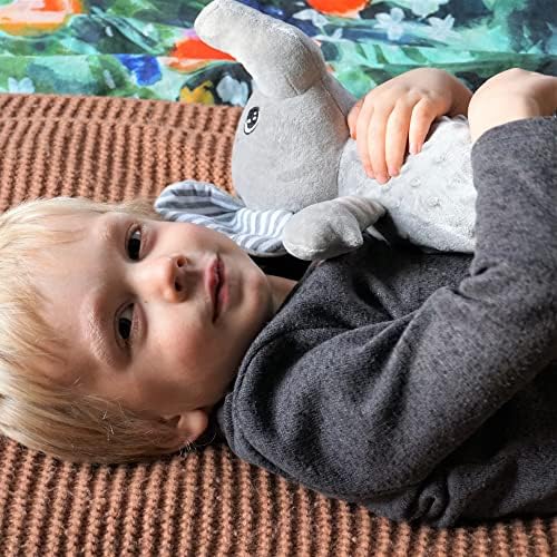 SENSORY4U Weighted Elephant Plush Toy - 25 Lb Stress Relief Comforter