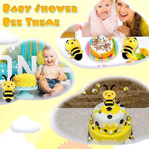 Civaner 2 Pieces Honey Bee Plush Stuffed Animal