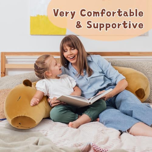 MorisMos Capybara Body Pillow 393in Cuddle Decor