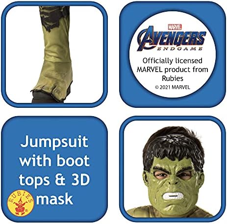 Rubies Hulk Costume Mask for Kids Large