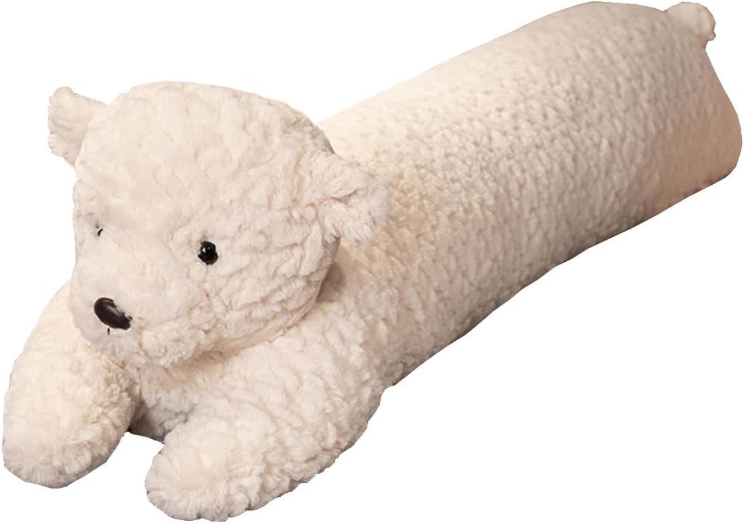 FEEZUSH Bear Plush Pillow - 35 Inch Long Cute Plush Bear