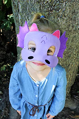 Baby WhatKnots Kids Cow Felt Face Mask