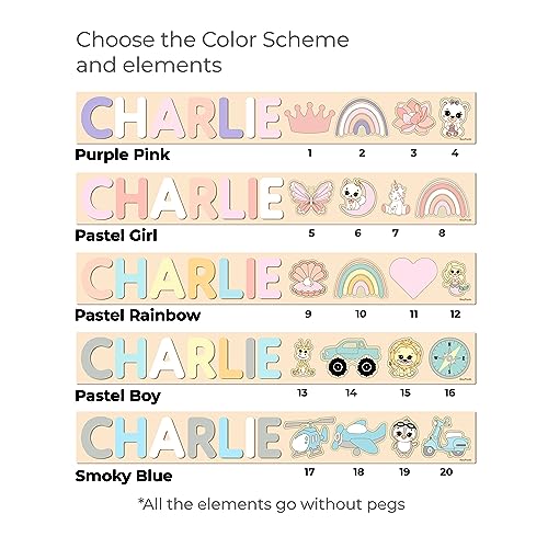 Personalized Wooden Name Puzzle for Kids