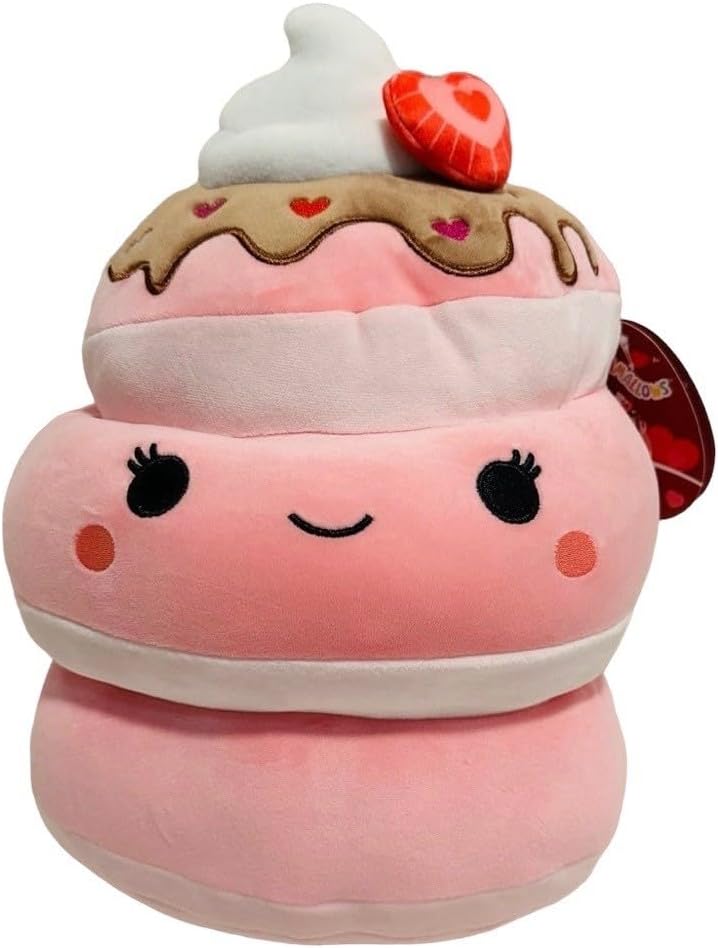 Squishmallow 8 Inch Shelly The Strawberry Pancake Plush