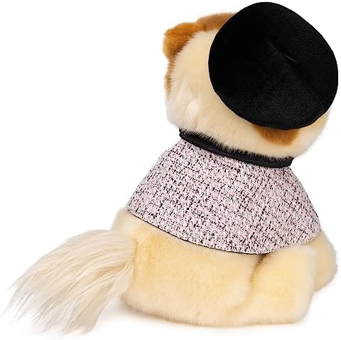 GUND Boo Plush Dog with Paris Beret 9 Inch