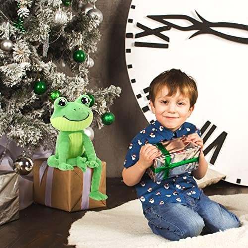 HyDren 17 Inch Green Frog Plush Toy