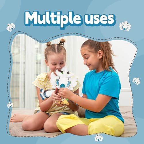 Nadou Tulin Plush White Bird 12 Inch Hug Toy