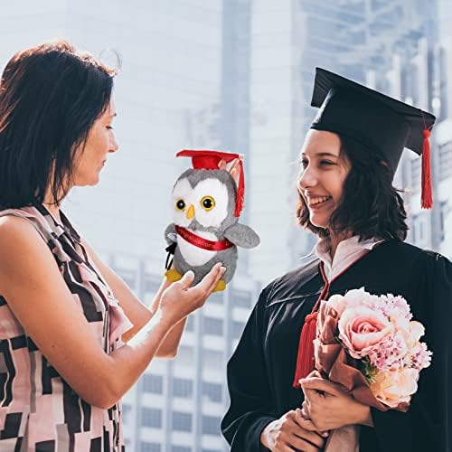 Sotiff 4 Pcs Graduation Owl Plush Toys 9 Inch 1