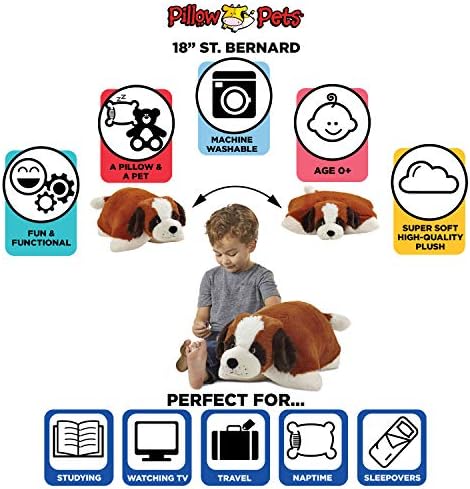 Pillow Pets Originals St Bernard Plush Toy
