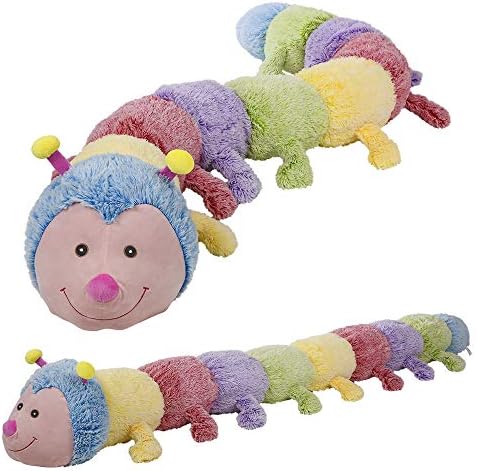 Rhode Island Novelty Jumbo 80 Inch Caterpillar Plush