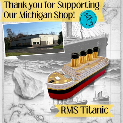 8 Inch Titanic Pool Toy and Bath Toy for Kids