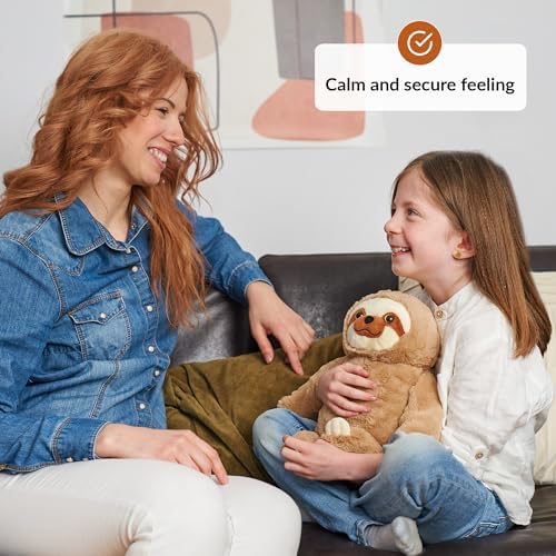 ODOXIA Weighted Sloth Plush for Anxiety Relief