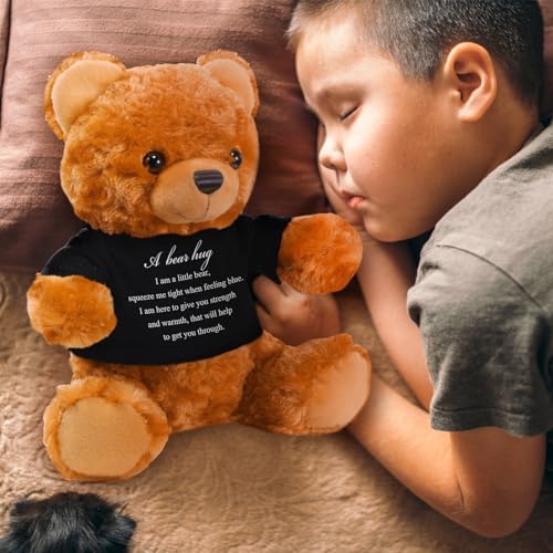 Meooeck Bear Plush Stuffed Animal Sympathy Gift