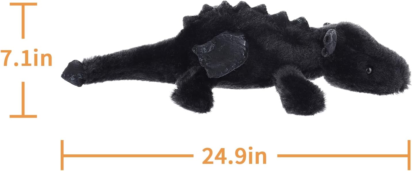 Apricot Lamb Lying Dragon Dinosaur Plush Toy 249 Inches
