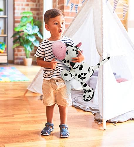 DolliBu Plush Cow Pillow 27 Inch Huggable