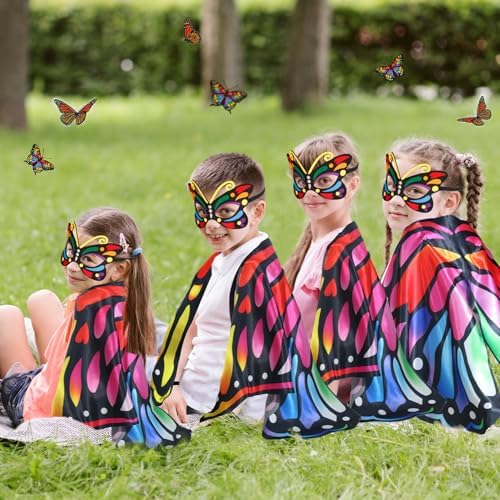 Creatoy Toddler Butterfly Wings Costume for Girls