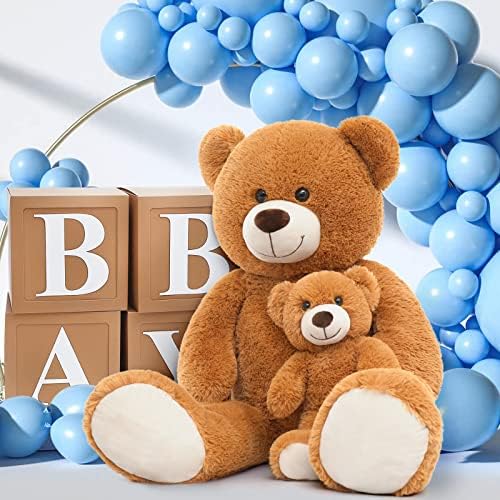 Tezituor 39in Giant Teddy Bear Mommy and Baby