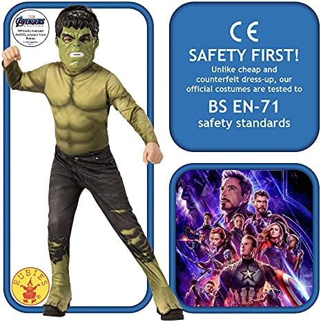 Rubies Hulk Costume Mask for Kids Large