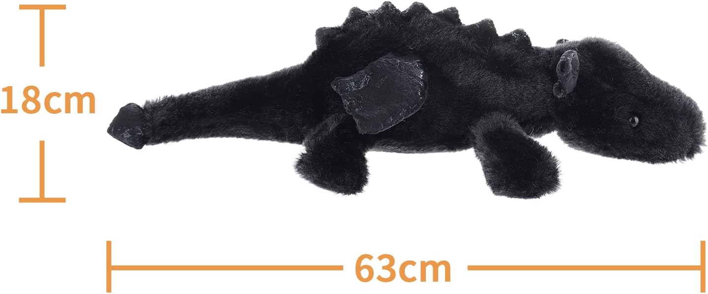 Apricot Lamb Lying Dragon Dinosaur Plush Toy 249 Inches