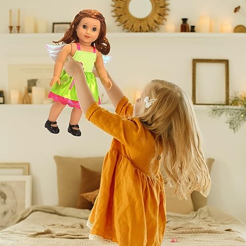 DC-BEAUTIFUL 6 Piece Doll Outfits for 16-18 Inch Baby Dolls
