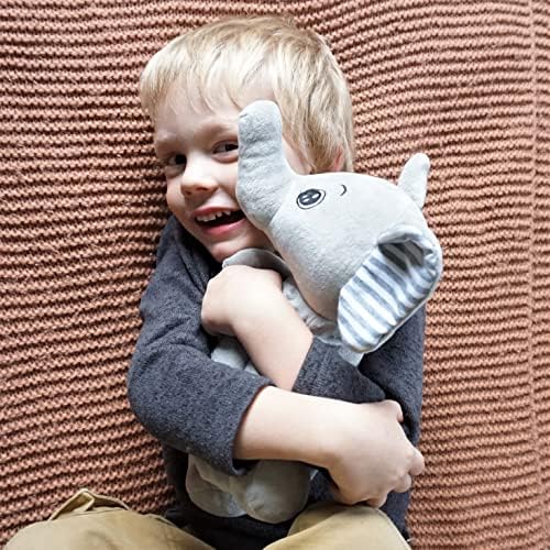 SENSORY4U Weighted Elephant Plush Toy - 25 Lb Stress Relief Comforter