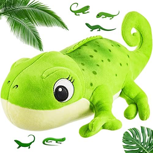 Zhanmai Chameleon Plush Doll 118 Inches Green