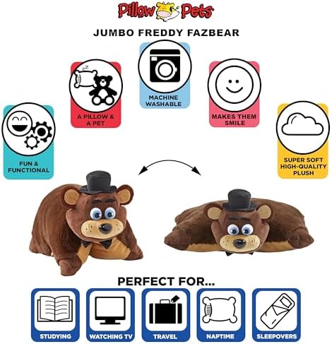 Pillow Pets Jumbo Freddy Fazbear Plush Toy