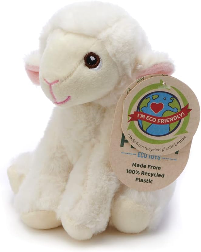 Your Planet 6 Eco Soft Plush Lamb Teddy Bear