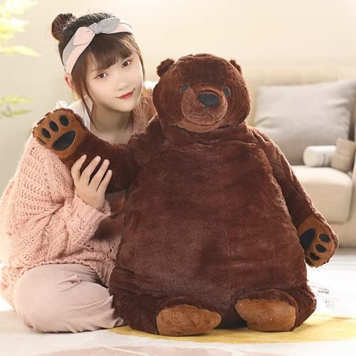 Yeqivo Giant Brown Bear Plush Toy 393inch for Kids