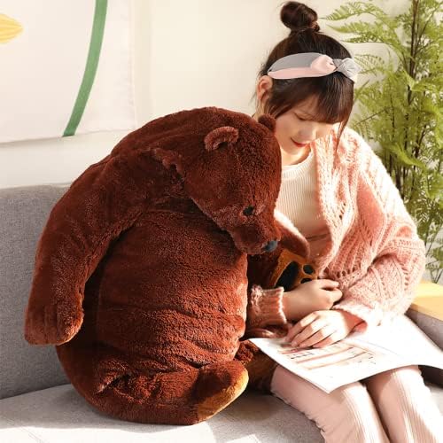 Yeqivo Giant Brown Bear Plush Toy 393inch for Kids