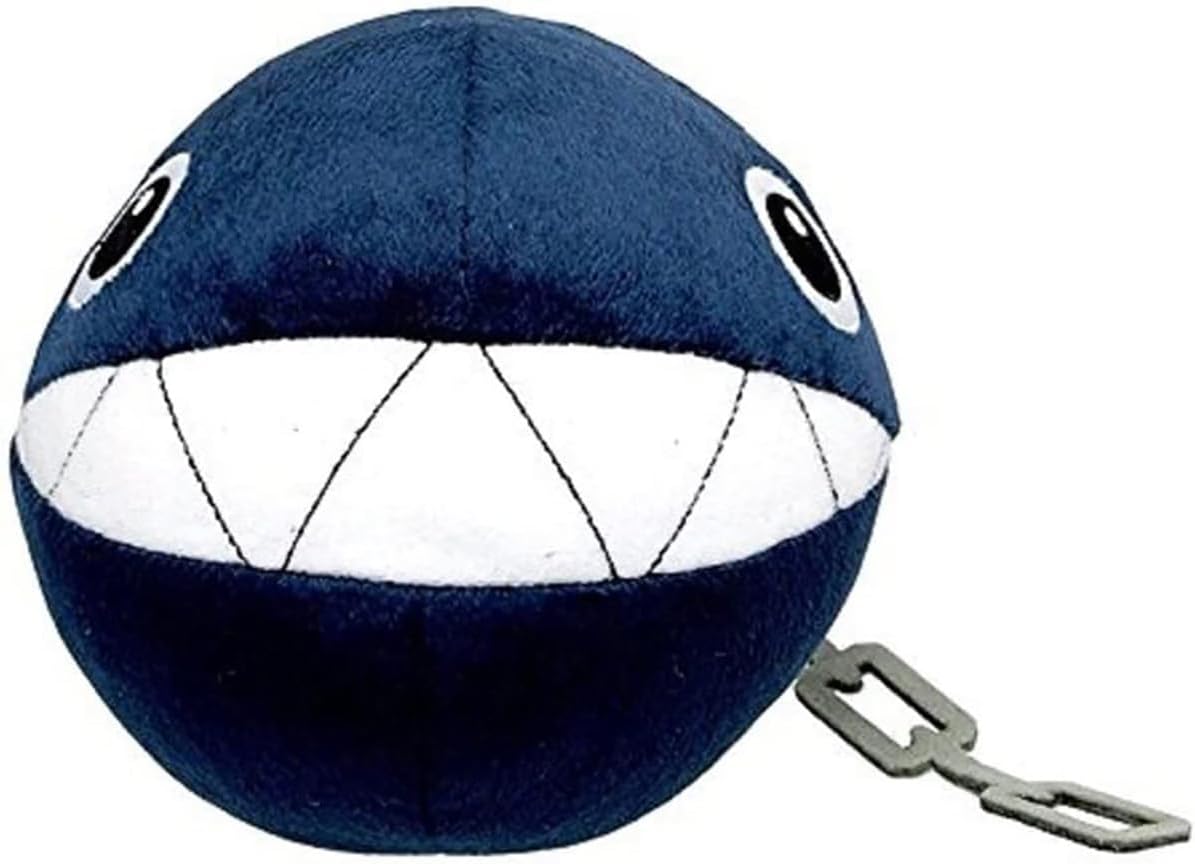 Super Mario Bros Chain Chomp 6 Inch Plush 1