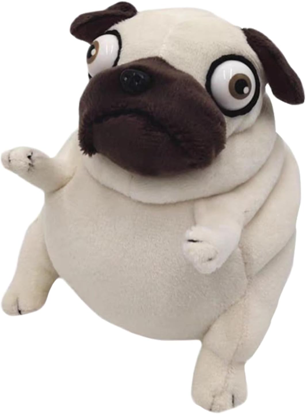 Pug Dog Stuffed Animal 6 Inch Ugly Cute Plush Toy