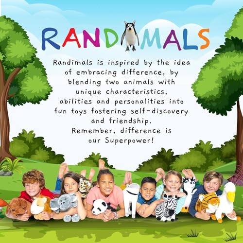Randimals Whanda Whale and Panda Plush Stuffed Toy 15