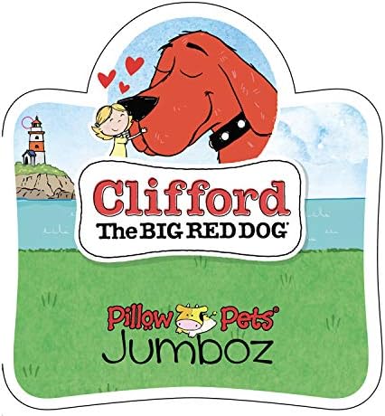 Pillow Pets Clifford The Big Red Dog Jumboz Plush 30 Inch Pillow