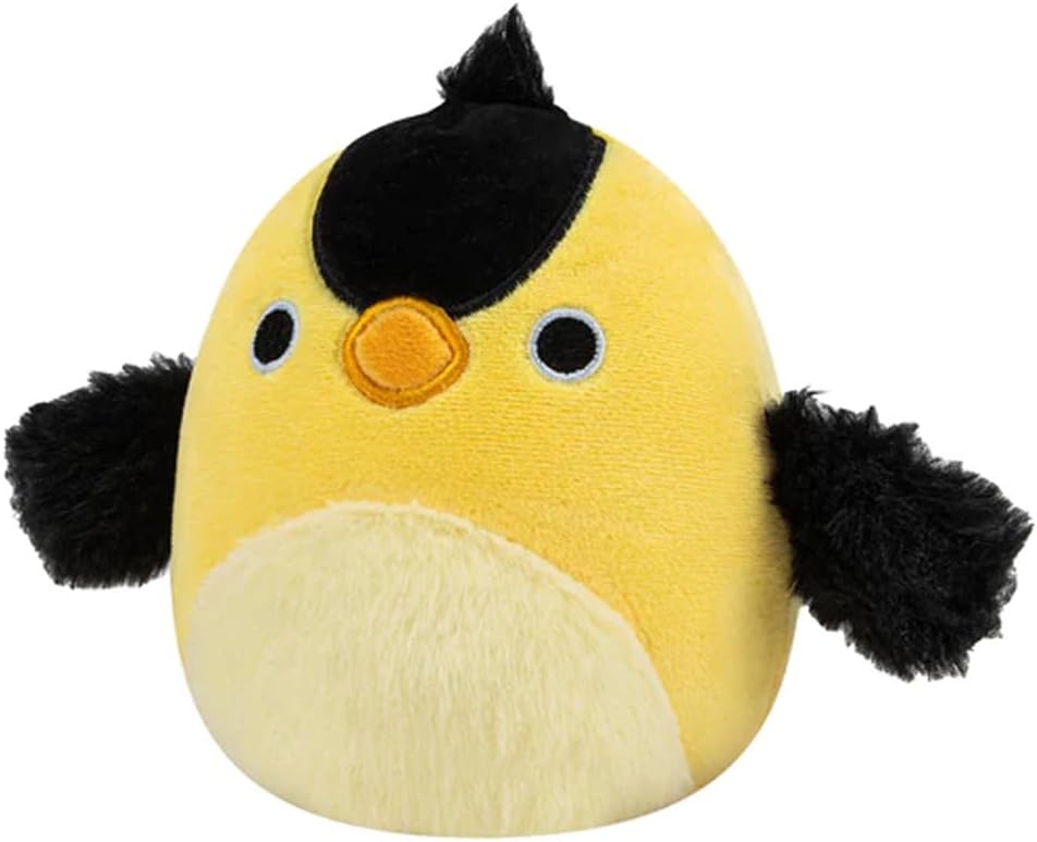 Squishmallows Geranium Yellow Finch 5 Inch Pillow Animal